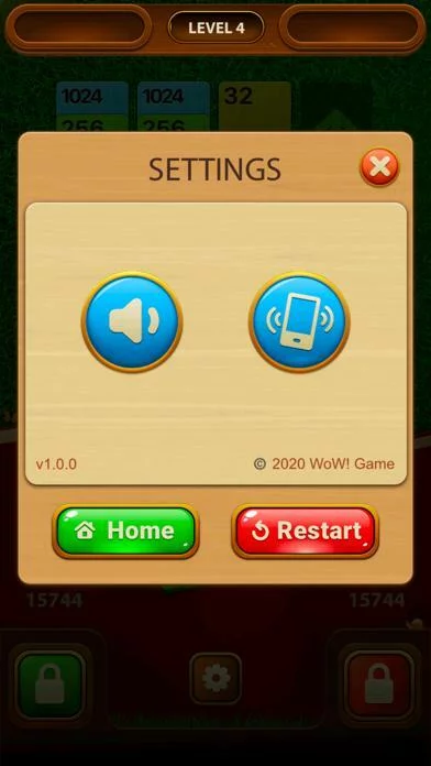 Изображение игры: WoW 2048