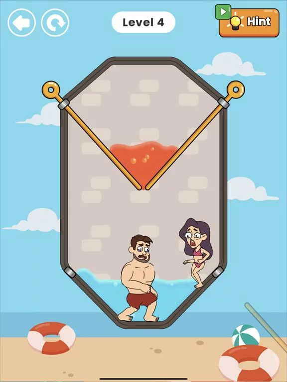 Изображение игры: Summer Love: Pin Puzzle