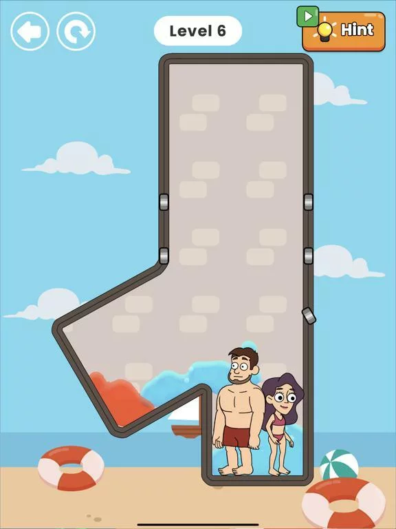 Изображение игры: Summer Love: Pin Puzzle