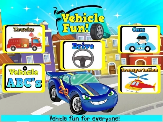 Изображение игры: Cars Games For Learning 1 2 3