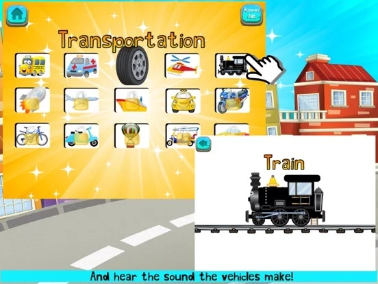 Изображение игры: Cars Games For Learning 1 2 3