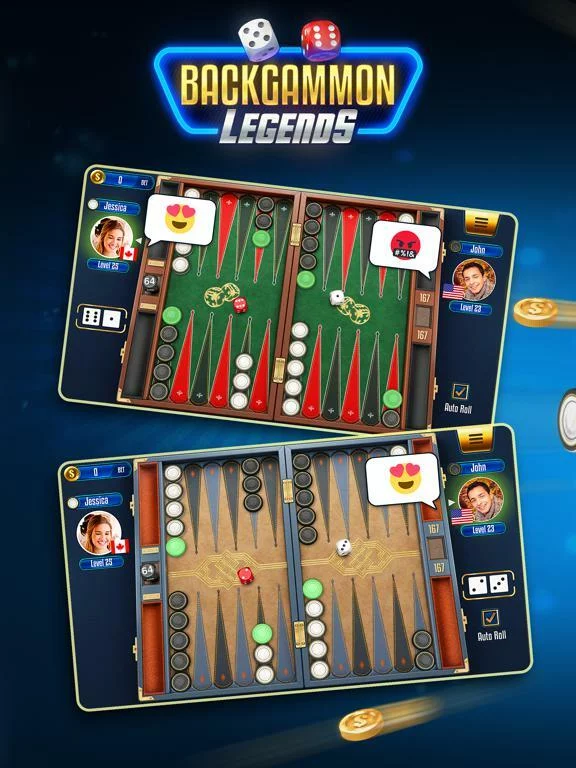 Изображение игры: Backgammon Legends