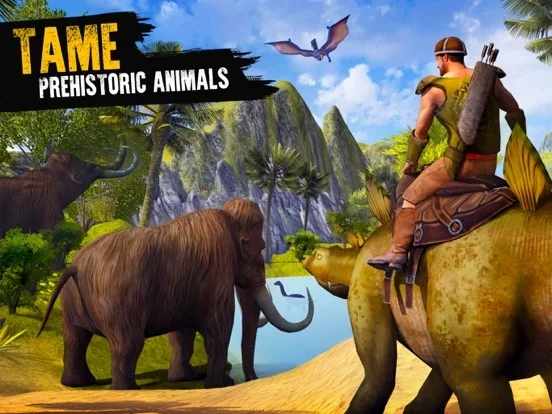 Изображение игры: Jurassic Survival Island