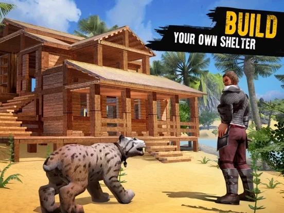 Изображение игры: Jurassic Survival Island