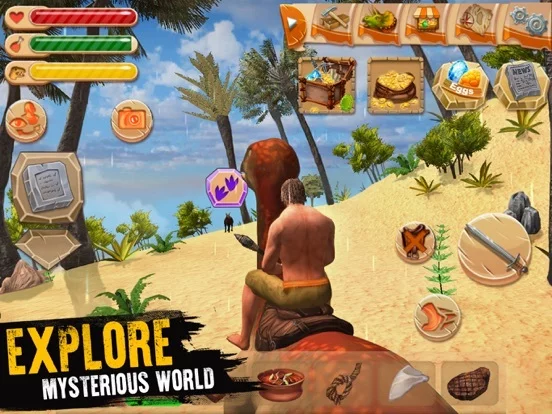 Изображение игры: Jurassic Survival Island
