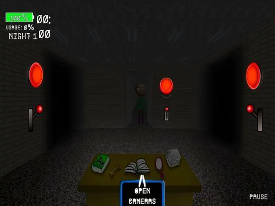 Изображение игры: 5 Nights Scary Teacher Basics