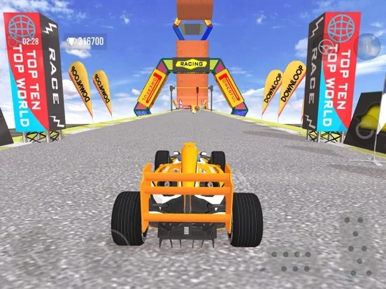 Изображение игры: Superhero Formula Racing Cars