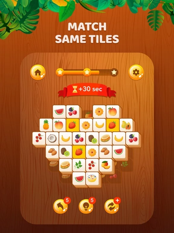 Изображение игры: Tile Crush - Twist on Mahjong