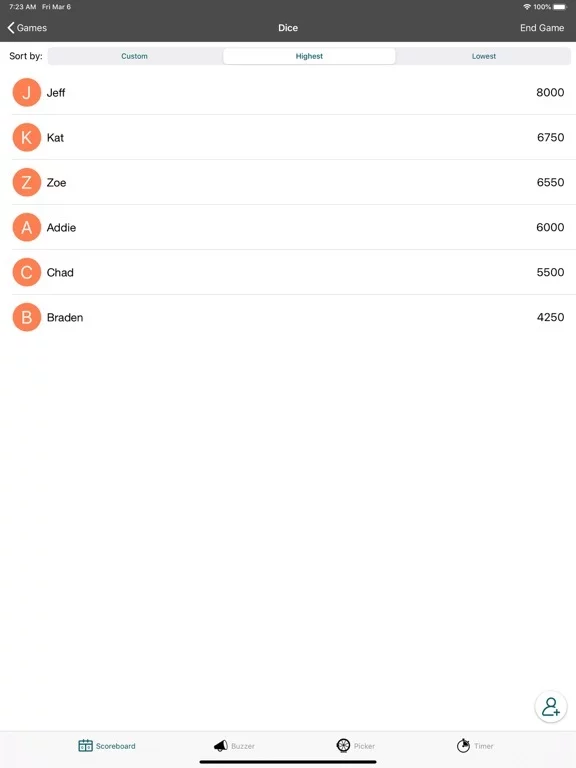 Изображение игры: Keep Score GameKeeper