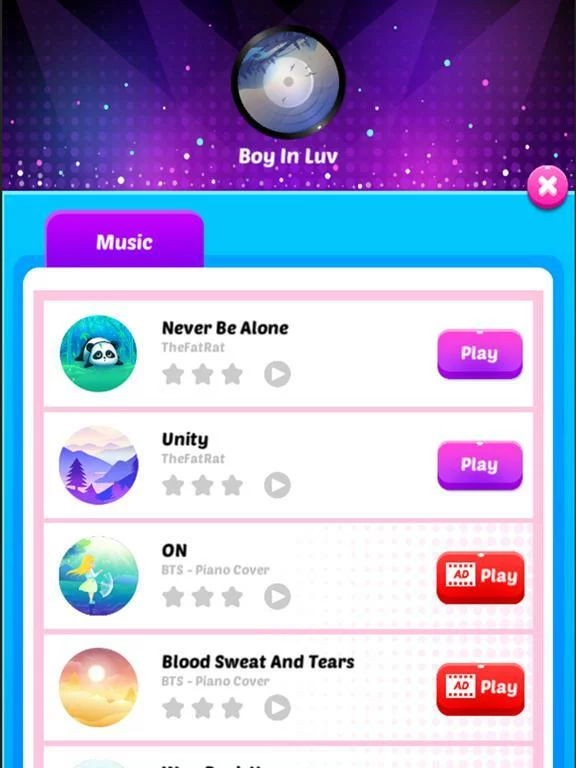 Изображение игры: Piano Dream Tiles: Home Design