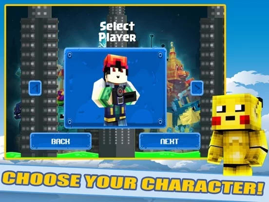 Изображение игры: Pixelmon Swing - Poke Rope and Fly Escape Go Adventure Free Game