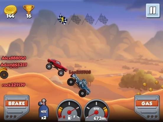 Изображение игры: Kings of Climb Offroad Outlaws