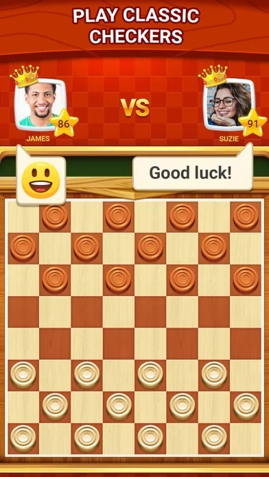 Изображение игры: Checkers Game - Quick Checkers
