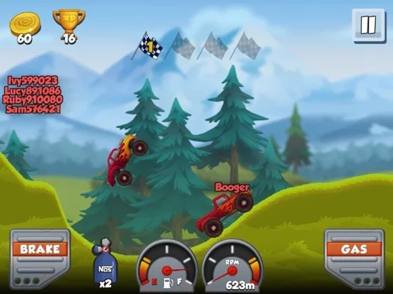 Изображение игры: Kings of Climb Offroad Outlaws
