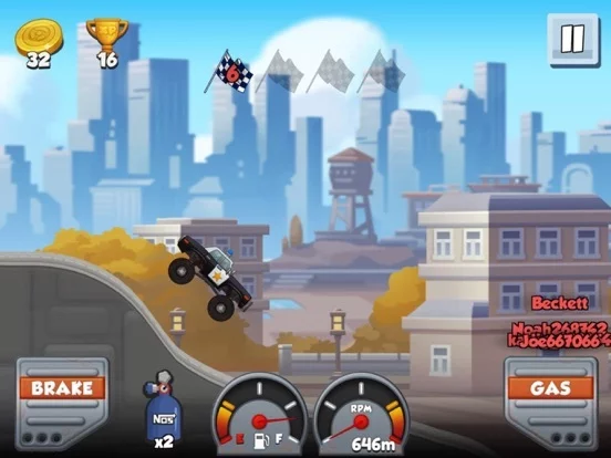 Изображение игры: Kings of Climb Offroad Outlaws