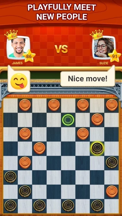 Изображение игры: Checkers Game - Quick Checkers