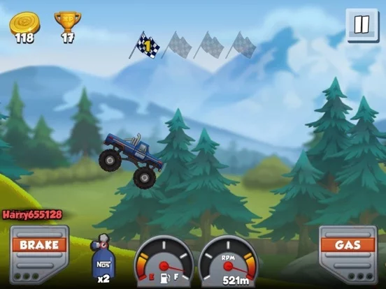 Изображение игры: Kings of Climb Offroad Outlaws