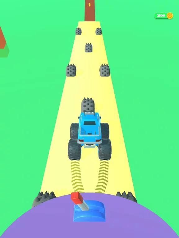 Изображение игры: Monster Truck Run 3D