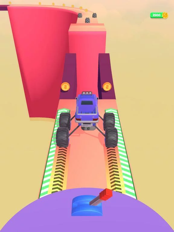 Изображение игры: Monster Truck Run 3D