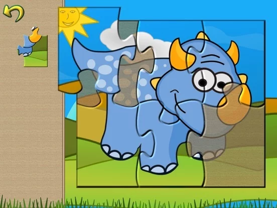 Изображение игры: Dino Puzzle Kid Dinosaur Games