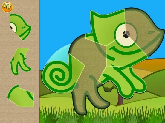 Изображение игры: Dino Puzzle Kid Dinosaur Games