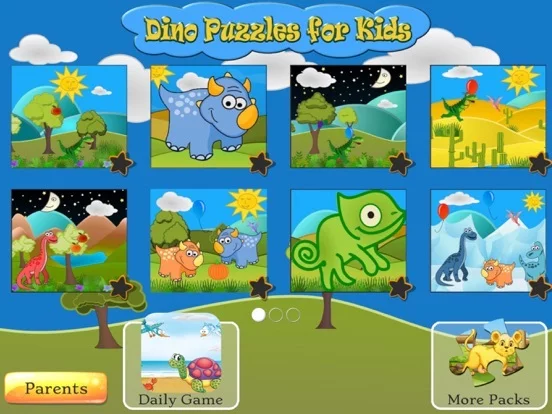 Изображение игры: Dino Puzzle Kid Dinosaur Games
