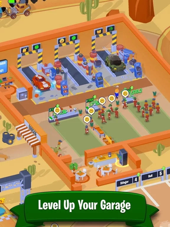 Изображение игры: Garage Empire - Idle Tycoon