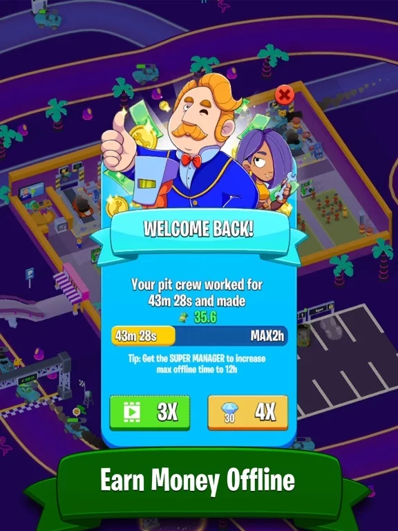 Изображение игры: Garage Empire - Idle Tycoon