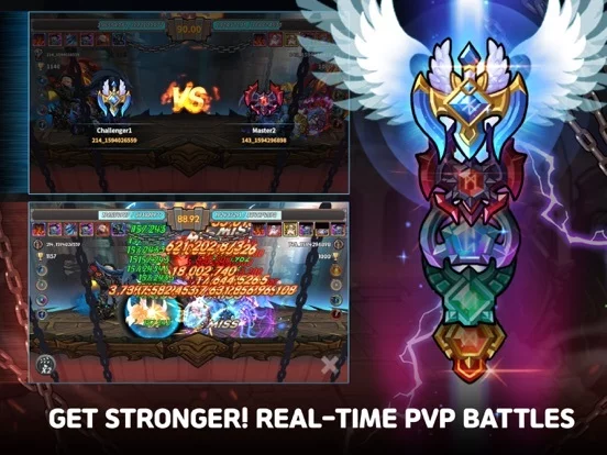 Изображение игры: Raid the Dungeon: IDLE RPG