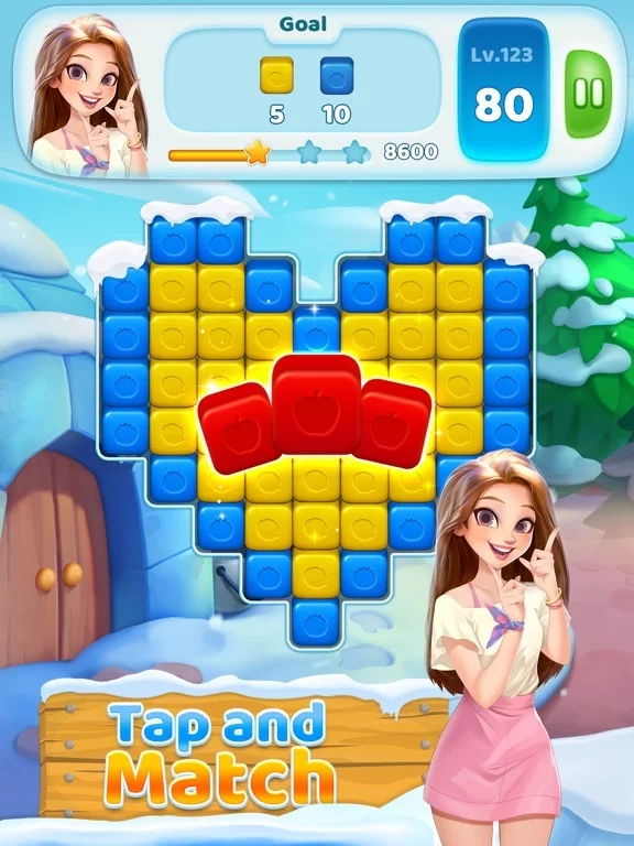 Изображение игры: Toy Block Boom - Match 3 Game