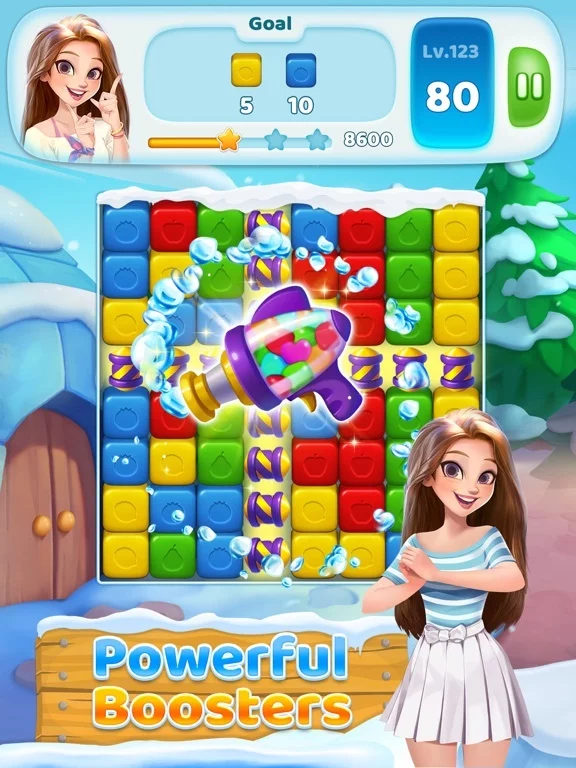 Изображение игры: Toy Block Boom - Match 3 Game