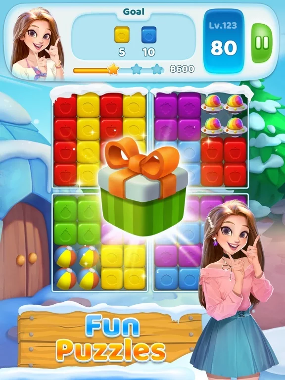 Изображение игры: Toy Block Boom - Match 3 Game