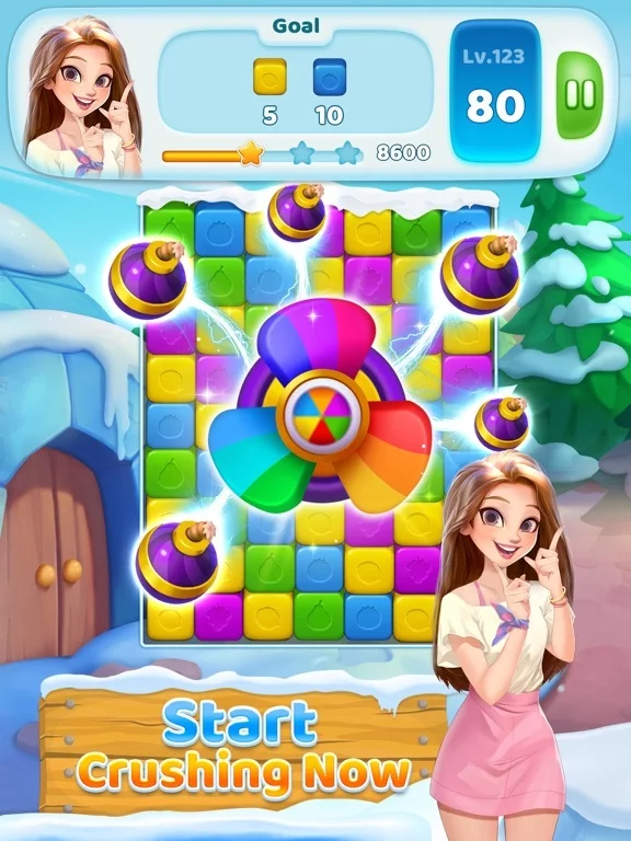 Изображение игры: Toy Block Boom - Match 3 Game