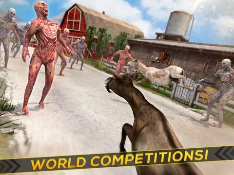 Изображение игры: Stupid Goat Game | Crazy Funny Simulator Games For Free