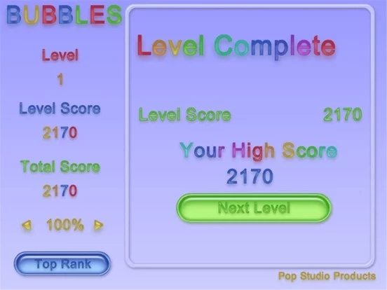Изображение игры: Bubble Shooter - HD