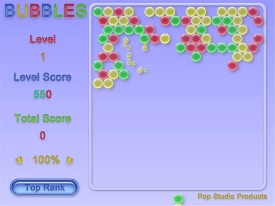 Изображение игры: Bubble Shooter - HD