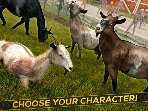 Изображение игры: Stupid Goat Game | Crazy Funny Simulator Games For Free