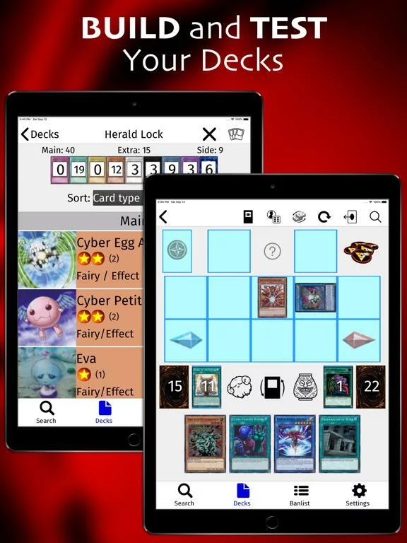 Изображение игры: Yugipedia: Yugioh Deck Builder