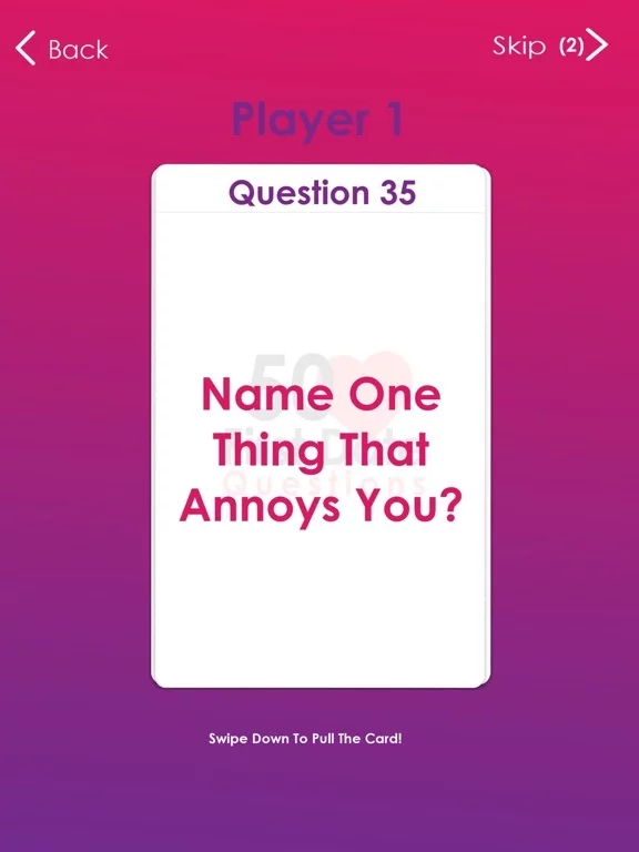 Изображение игры: 50 First Date Questions