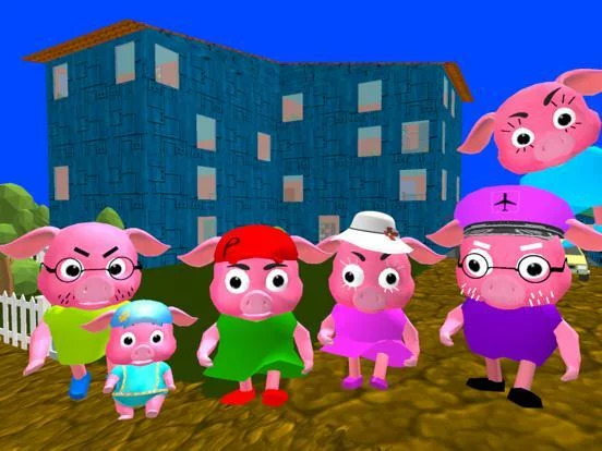 Изображение игры: Piggies. Neighbor Family