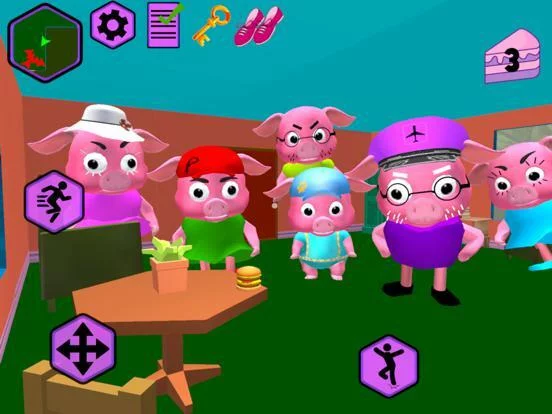 Изображение игры: Piggies. Neighbor Family