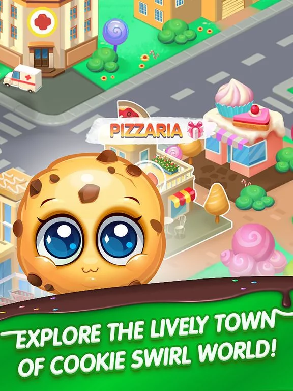 Изображение игры: Cookie Swirl World