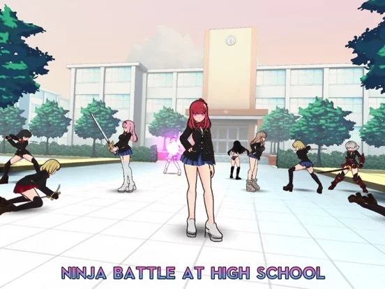 Изображение игры: HighSchool Ninja Girls