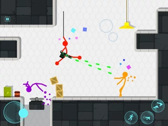 Изображение игры: Stickman Project: Stick Fight