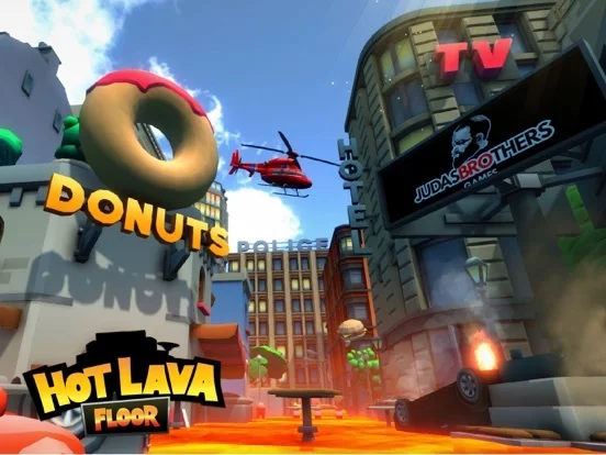 Изображение игры: Hot Lava Floor