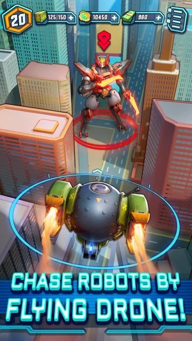Изображение игры: Robot Invasion: Earth Battle