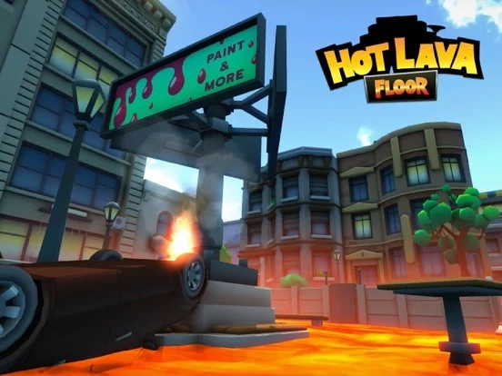 Изображение игры: Hot Lava Floor