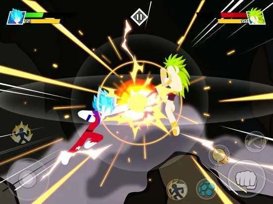 Изображение игры: Stickman Warriors Shadow