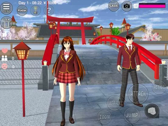 Изображение игры: SAKURA School Simulator