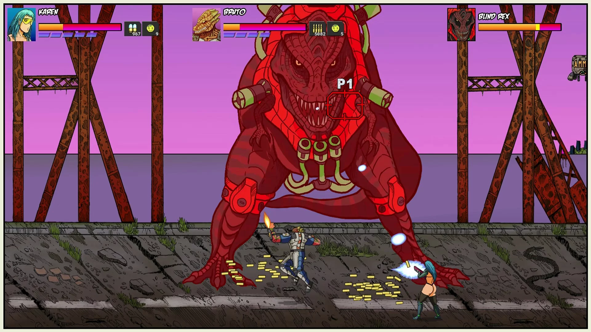 Изображение игры: Brutal Dinosaur